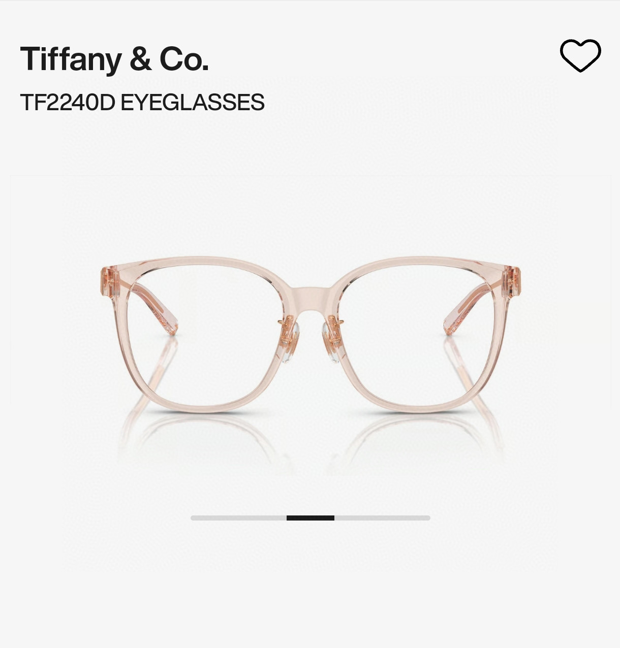 TIFFANY&Co.MODEL：TF2240DSIZE：55口19-140