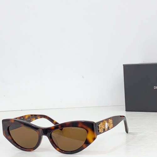 DOLCE&GABBANA DG1663LB Tortoise Cat Eye Sunglasses with Gold Embellishments 1 DOLCE&GABBANA DG1663LB Tortoise Cat Eye Sunglasses with Gold Embellishments