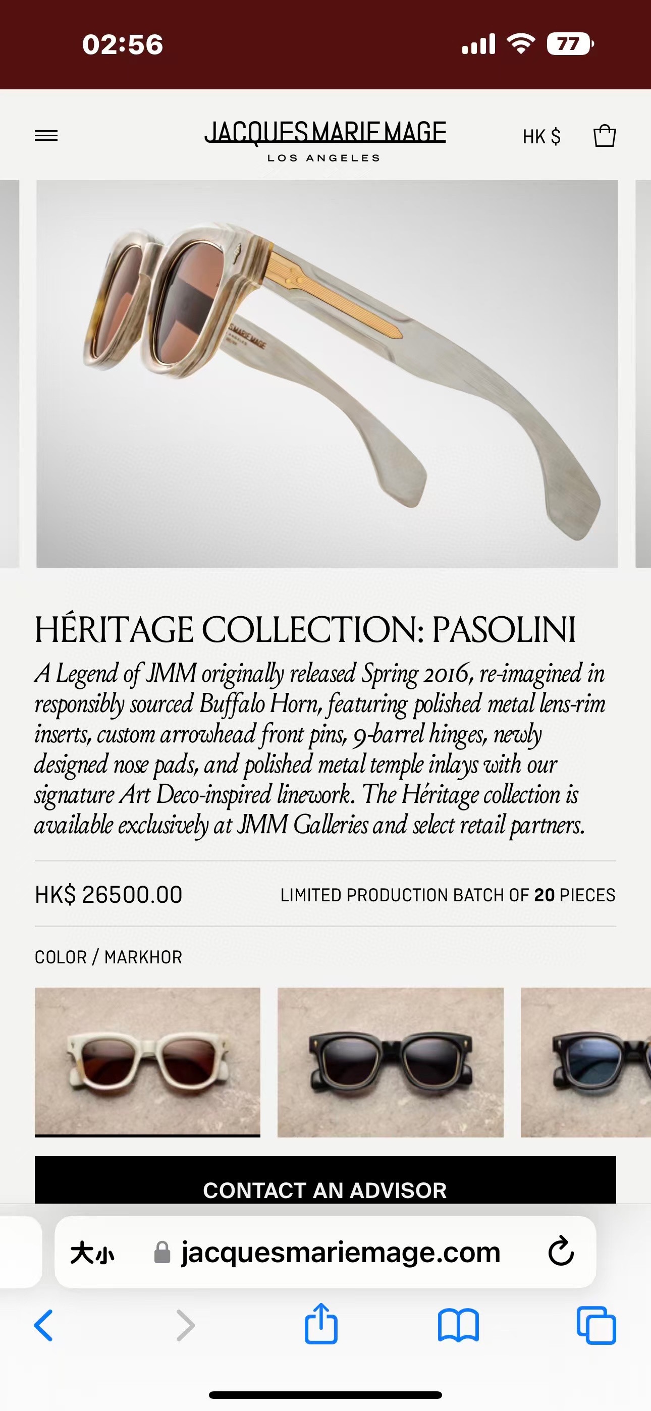 JACQUES MARIE MAGMODEL：PASOLN IISIZE:49口22🔝🔝 变色➕20