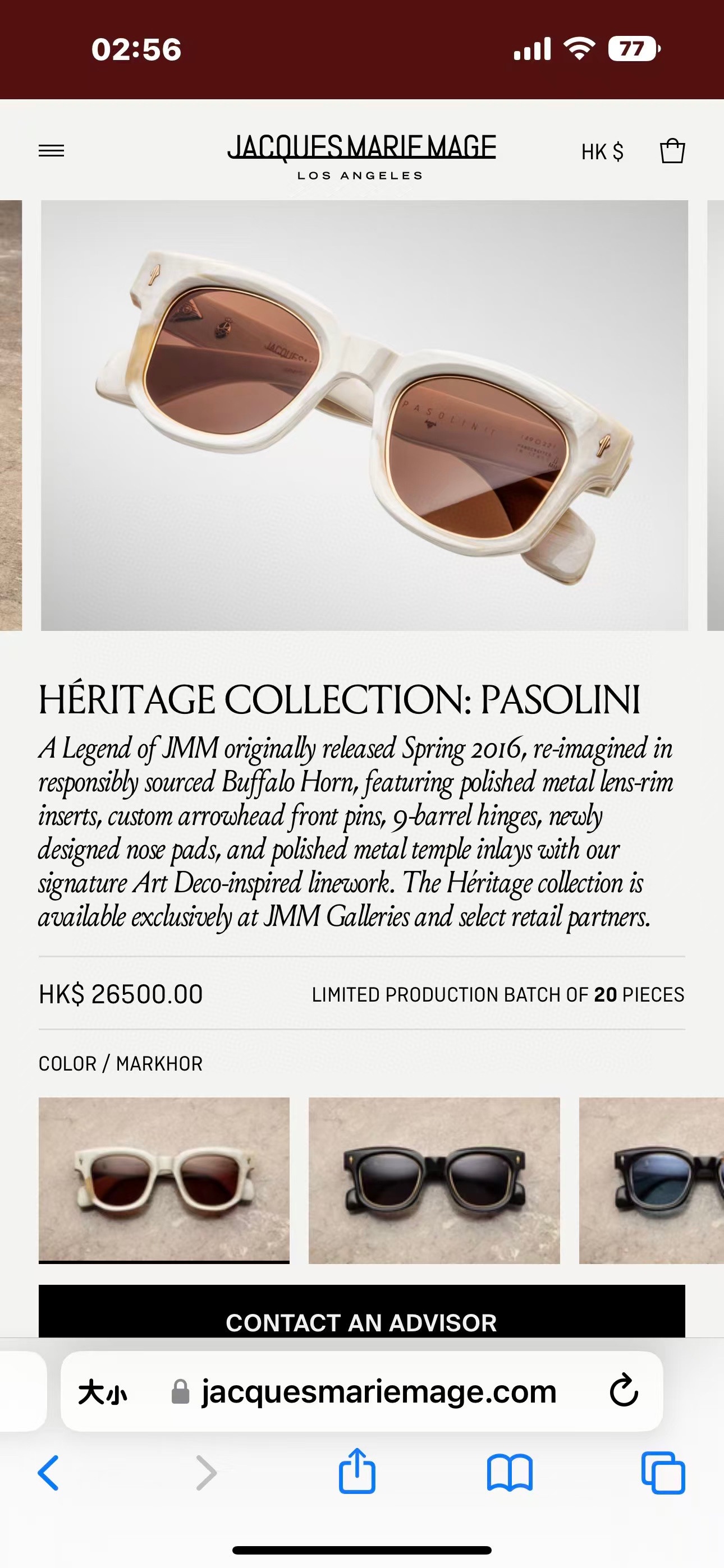 JACQUES MARIE MAGMODEL：PASOLN IISIZE:49口22🔝🔝 变色➕20