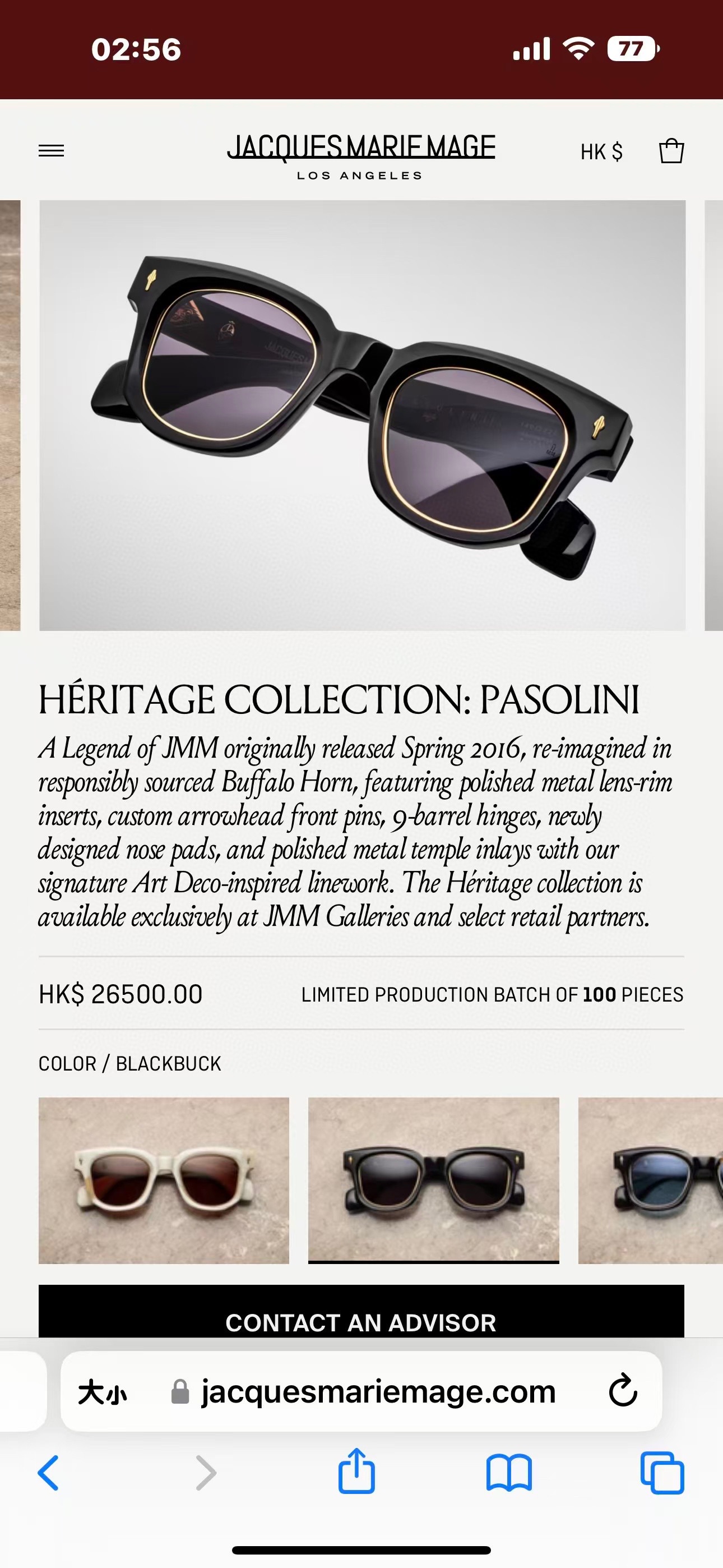 JACQUES MARIE MAGMODEL：PASOLN IISIZE:49口22🔝🔝 变色➕20