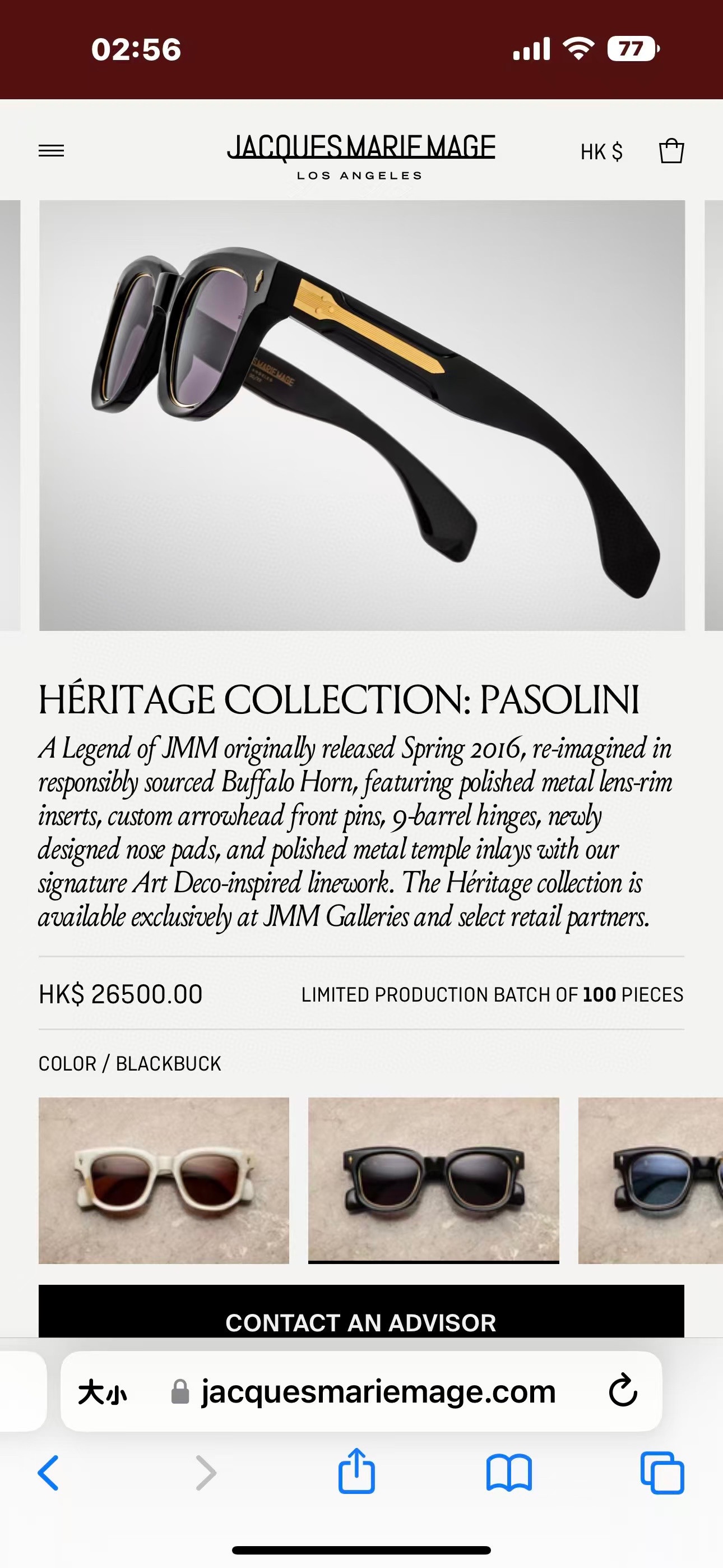 JACQUES MARIE MAGMODEL：PASOLN IISIZE:49口22🔝🔝 变色➕20