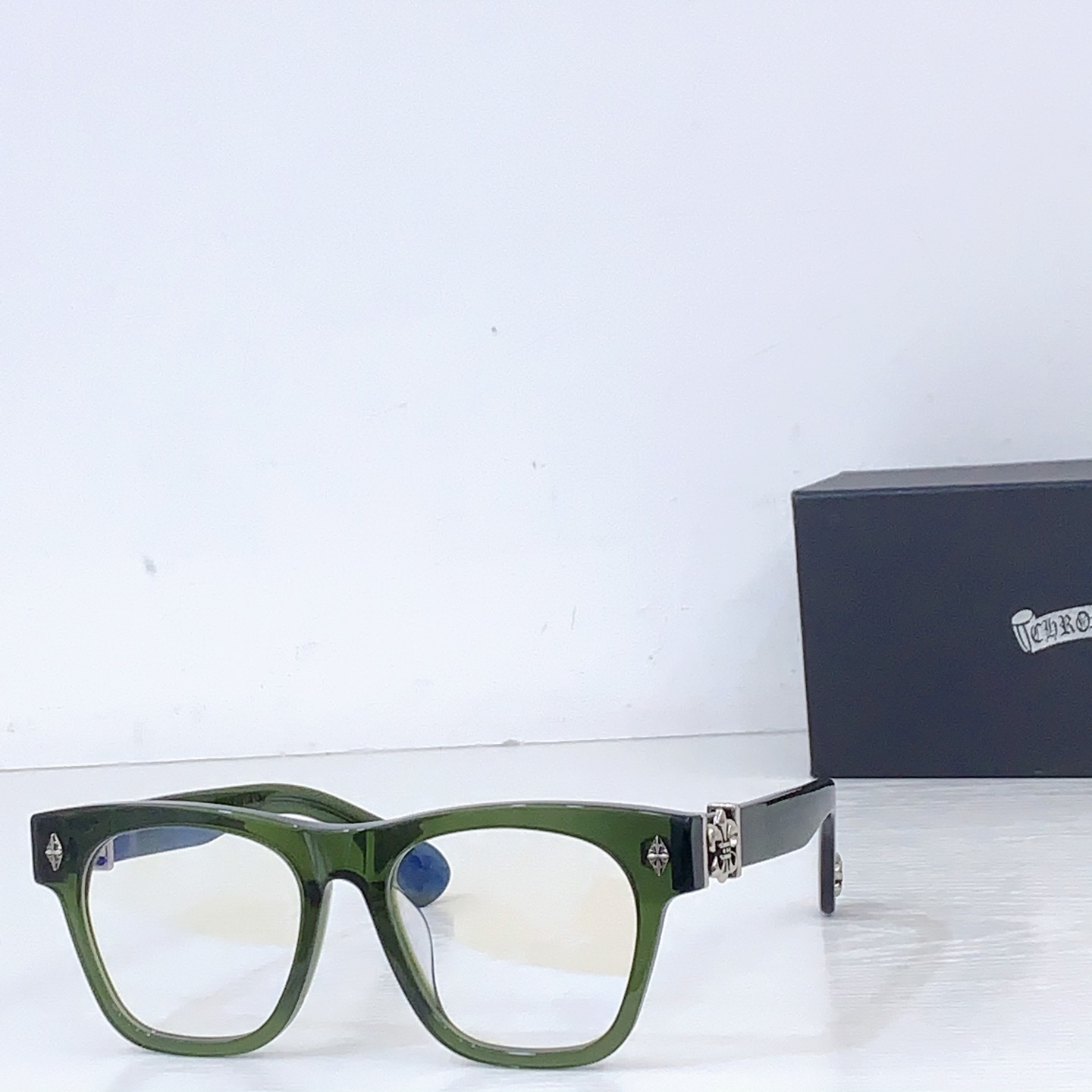 NO:756075,ChromeHeart* MODEL:CH8249 SIZE54 mouth 19-152 glasses, sunglasses, sunglasses, glasses, chrome hearts19860909ChromeHeart* MODEL:CH8249 SIZE54口19-152 眼镜墨镜太阳镜,眼镜,chrome hearts,glasses