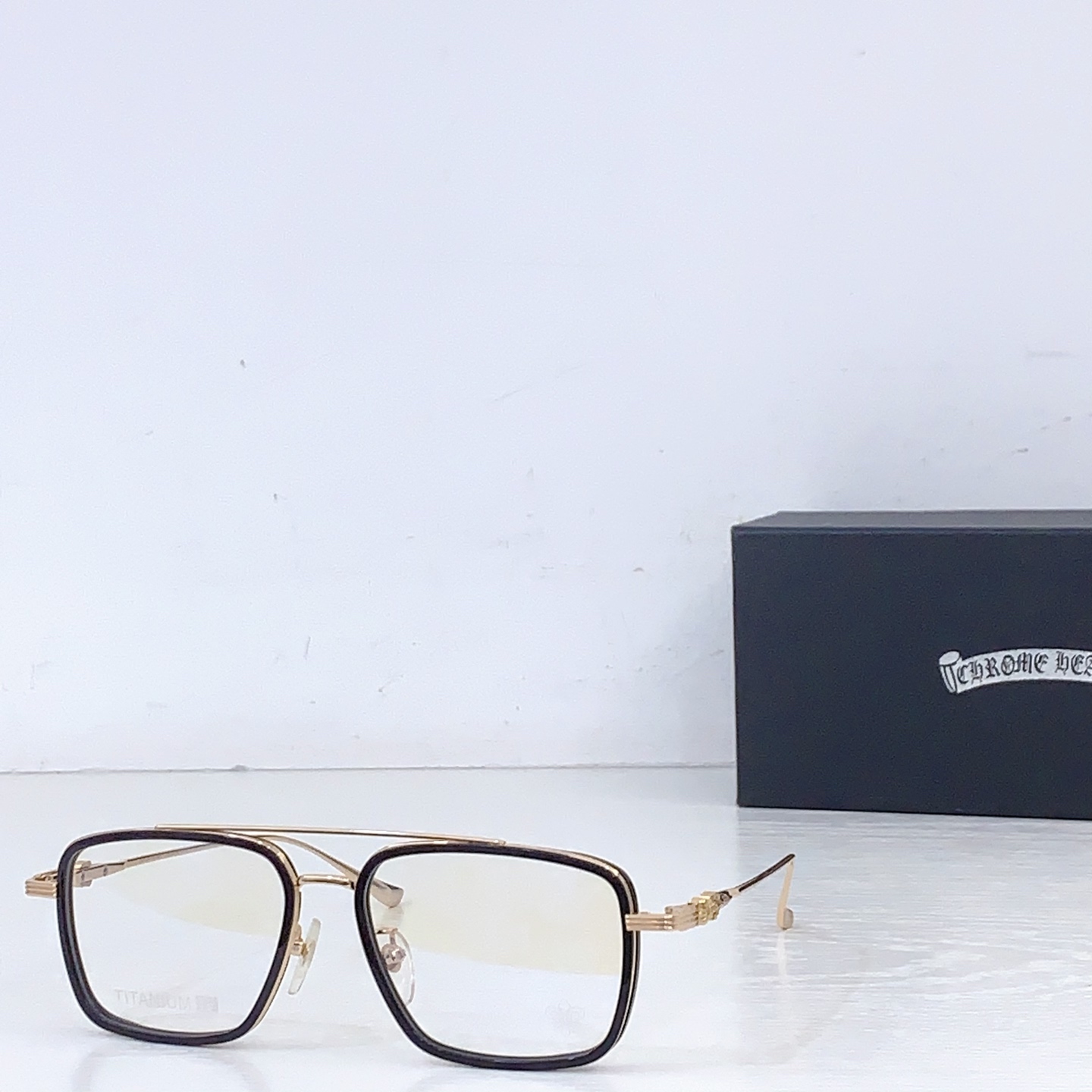 NO:756073,ChromeHeart* MODEL: CH8209 SIZE55 mouth 17-146 titanium ~ ~ glasses, sunglasses, sunglasses, glasses, chrome hearts19860909ChromeHeart* MODEL:CH8209 SIZE55口17-146钛～～ 眼镜墨镜太阳镜,眼镜,chrome hearts,glasses