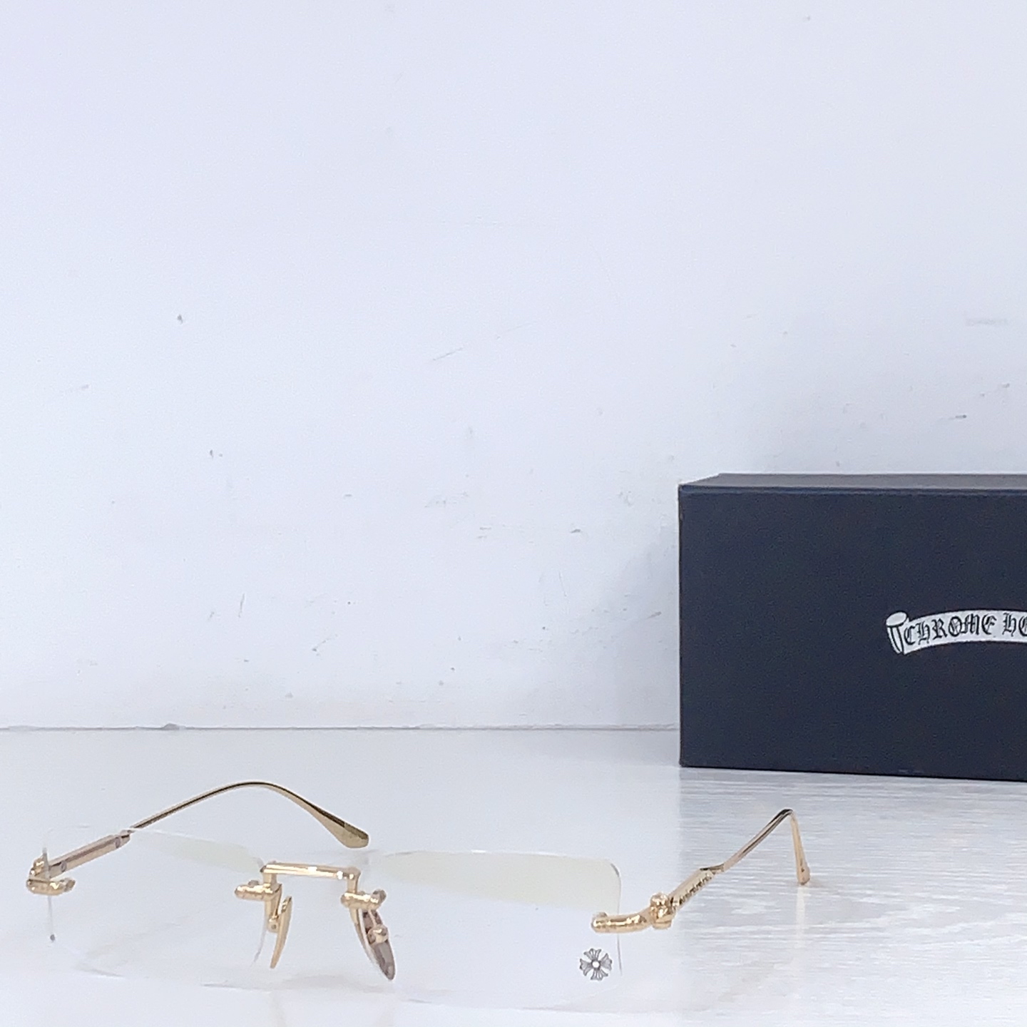 NO:756069,Pure titanium Titanium Chrome Hearts ModHOLE SHOT Size 52 Mouth 21 - Super light and comfortable for the upper face, glasses, sunglasses, sunglasses, glasses, chrome hearts19860909纯钛 Titanium Chrome Hearts ModHOLE SHOT Size52口21- 上脸超轻舒适 眼镜墨镜太阳镜,眼镜,chrome hearts,glasses