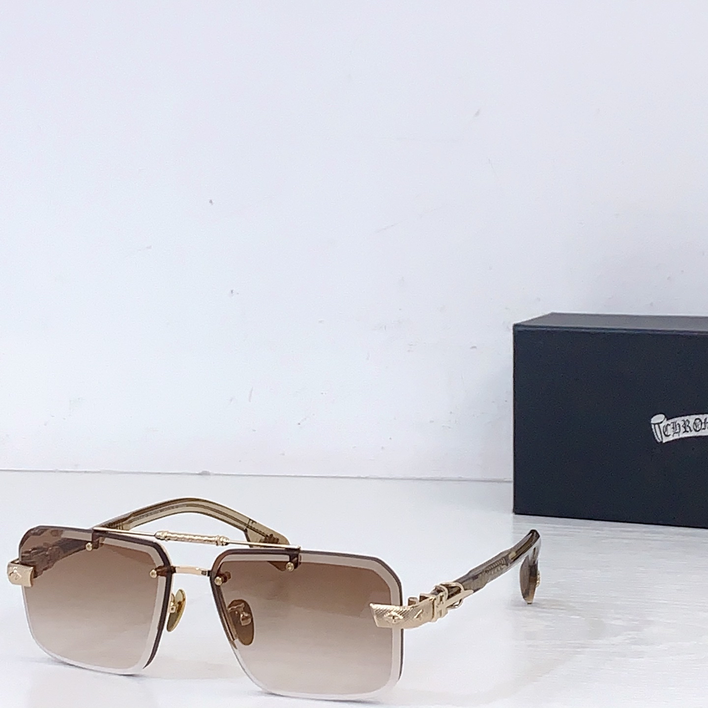 NO:769804,Chrome Heart* MODEL: CH8277 SIZE61 mouth 15- glasses, sunglasses, sunglasses, glasses, chrome hearts19860909Chrome Heart* MODEL: CH8277 SIZE61口15- 眼镜墨镜太阳镜,眼镜,chrome hearts,glasses