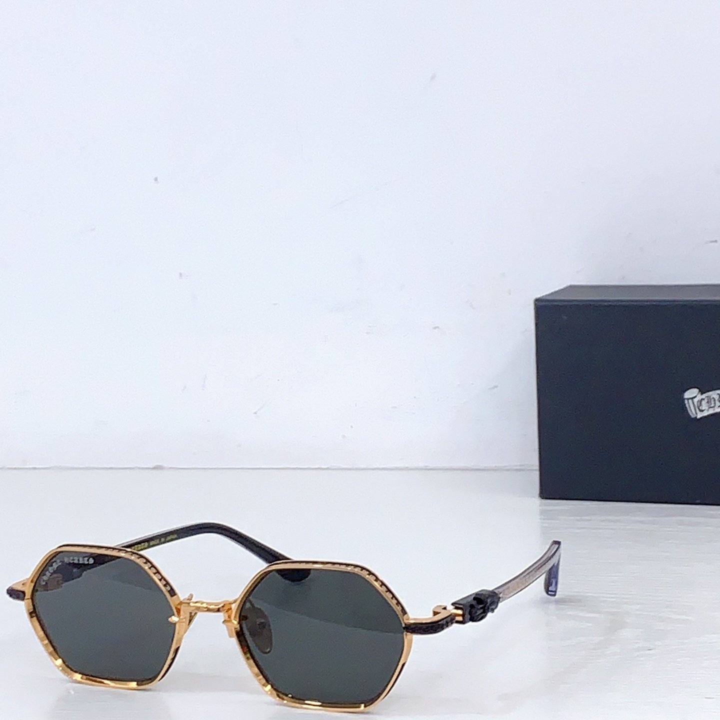 NO:824104,Chrome Heart* MODEL:NIP SLIP-2 SIZE54 port 19-141 glasses, sunglasses, sunglasses, glasses, chrome hearts19860909Chrome Heart* MODEL:NIP SLIP-2 SIZE54口19-141 眼镜墨镜太阳镜,眼镜,chrome hearts,glasses