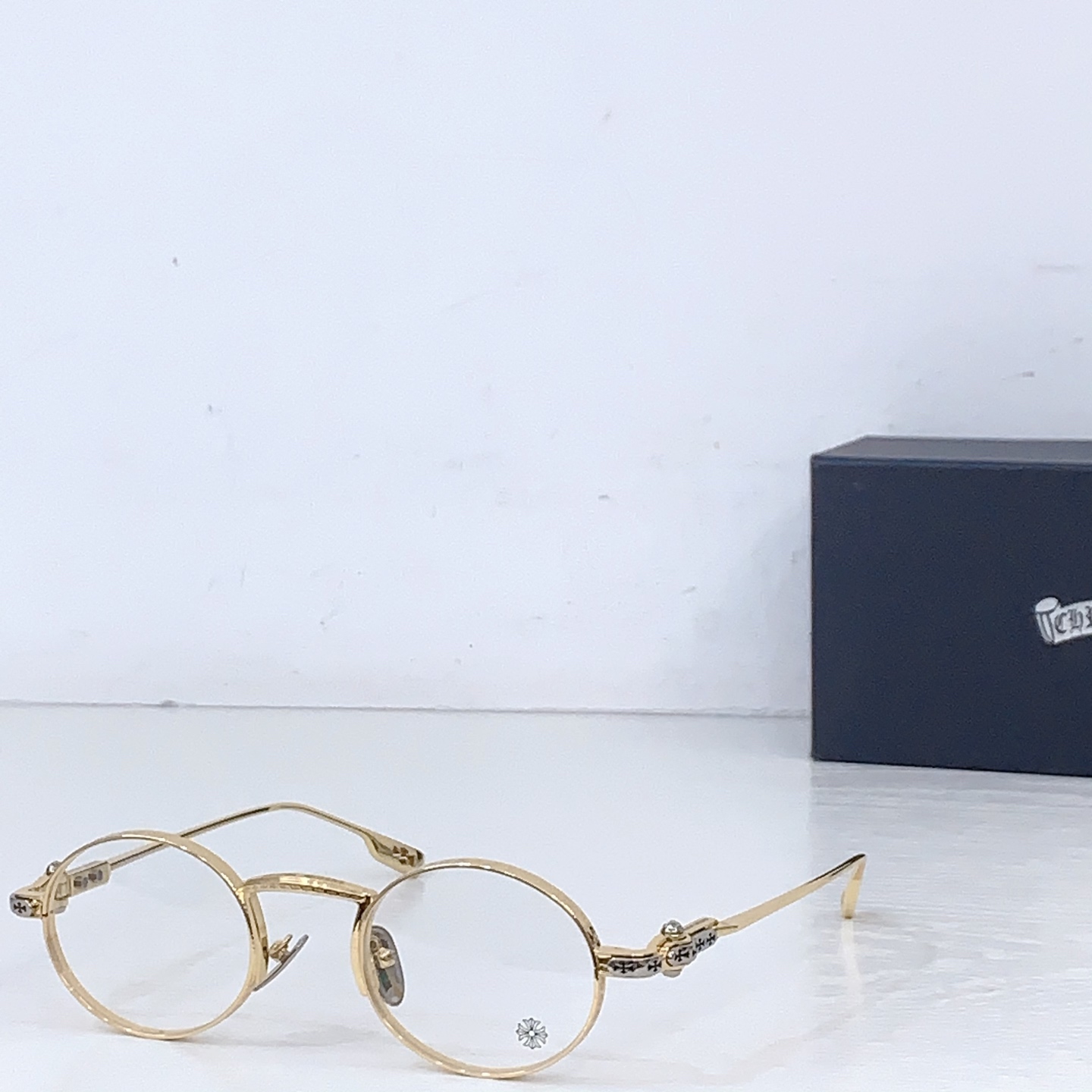 NO:824073,CHROME HEART*MODELHONEY DIPPED SIZE48 mouth 23-144～ glasses, sunglasses, sunglasses, glasses, chrome hearts19860909CHROME HEART*MODELHONEY DIPPED SIZE48口23-144～ 眼镜墨镜太阳镜,眼镜,chrome hearts,glasses