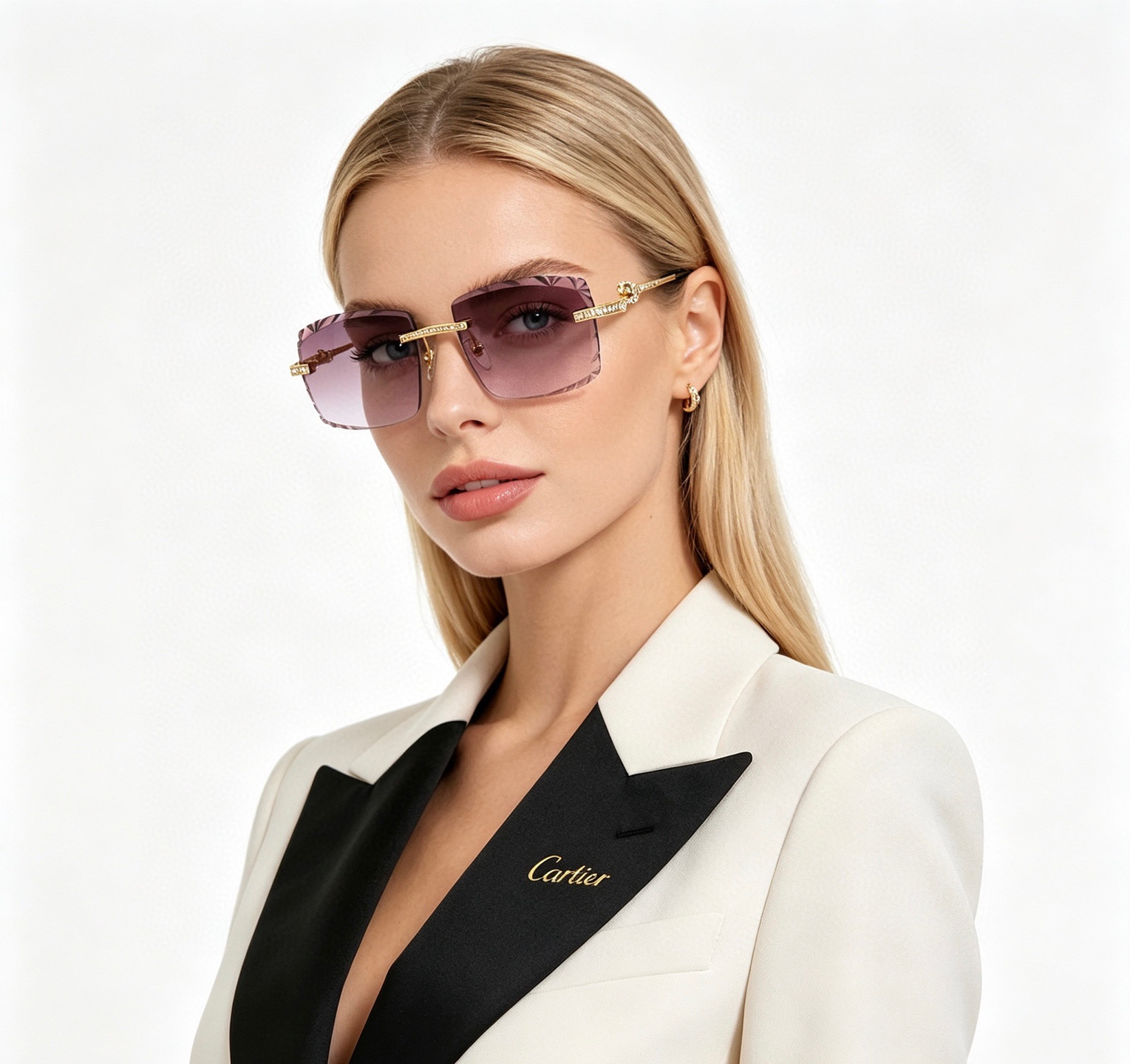 Cartier Cartie* MODEL：CT0724S SIZE:143