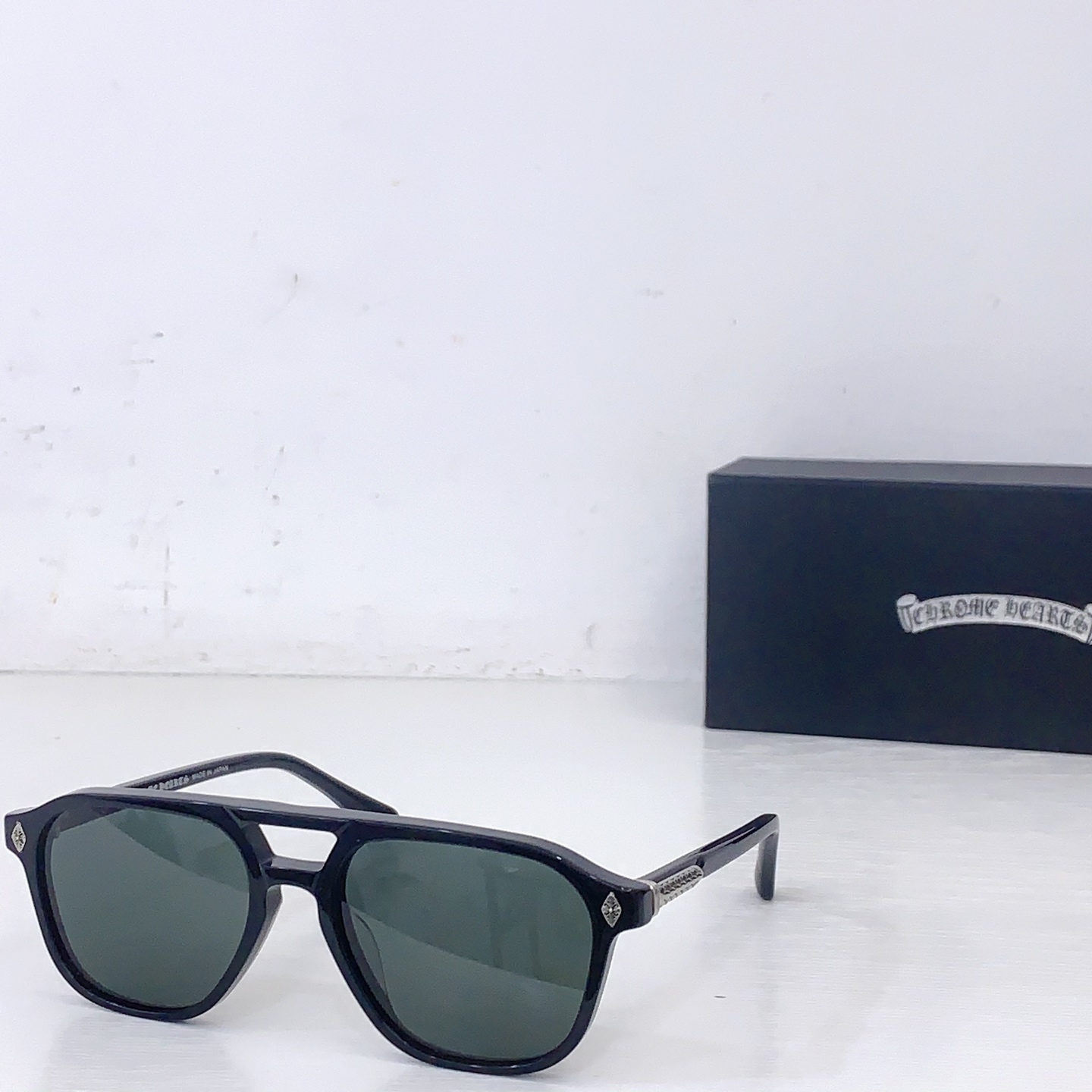 NO:864597,CHROME HEART* MODELZIPHER SIZE55 mouth 19- glasses, sunglasses, sunglasses, glasses, chrome hearts19860909CHROME HEART* MODELZIPHER SIZE55口19- 眼镜墨镜太阳镜,眼镜,chrome hearts,glasses