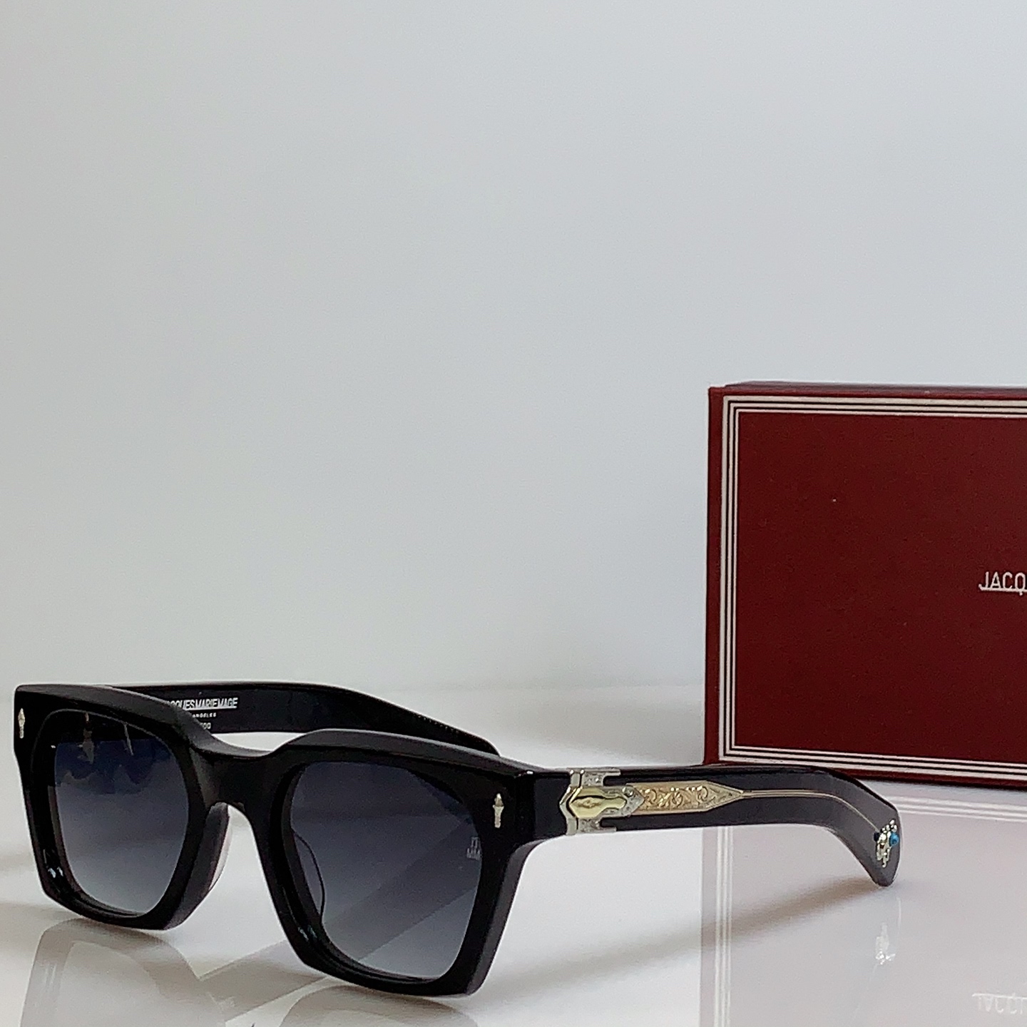 NO:952821,JACQUES MARIE MAG MODELSTERETT SIZE: 52 ports 22-146 delivery box ~ glasses, sunglasses, sunglasses, glasses19860909JACQUES MARIE MAG MODELSTERETT SIZE:52口22-146 配送盒子～眼镜墨镜太阳镜,眼镜,glasses