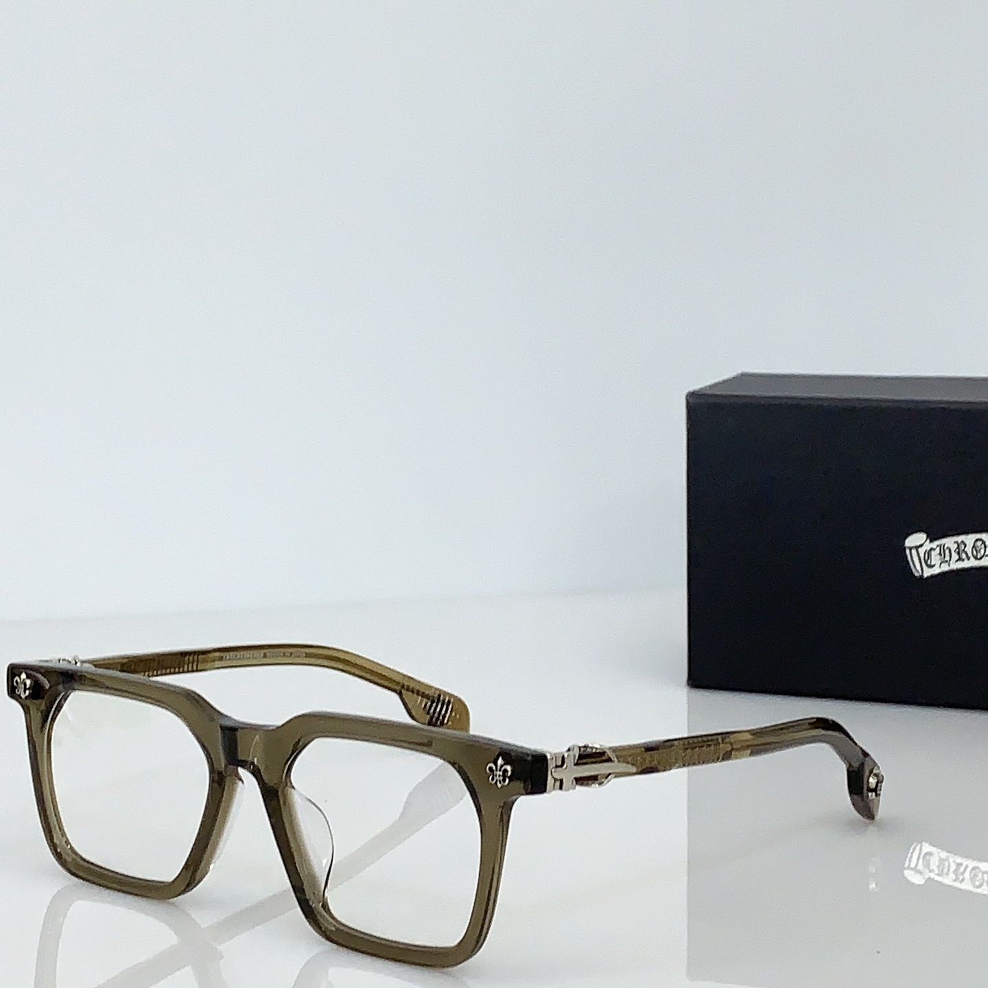 NO:954529,CHROME HEART* MODELCH8266 SIZE53 mouth 19- Optics glasses sunglasses sunglasses, glasses, chrome hearts19860909CHROME HEART* MODELCH8266 SIZE53口19- 光学 眼镜墨镜太阳镜,眼镜,chrome hearts,glasses