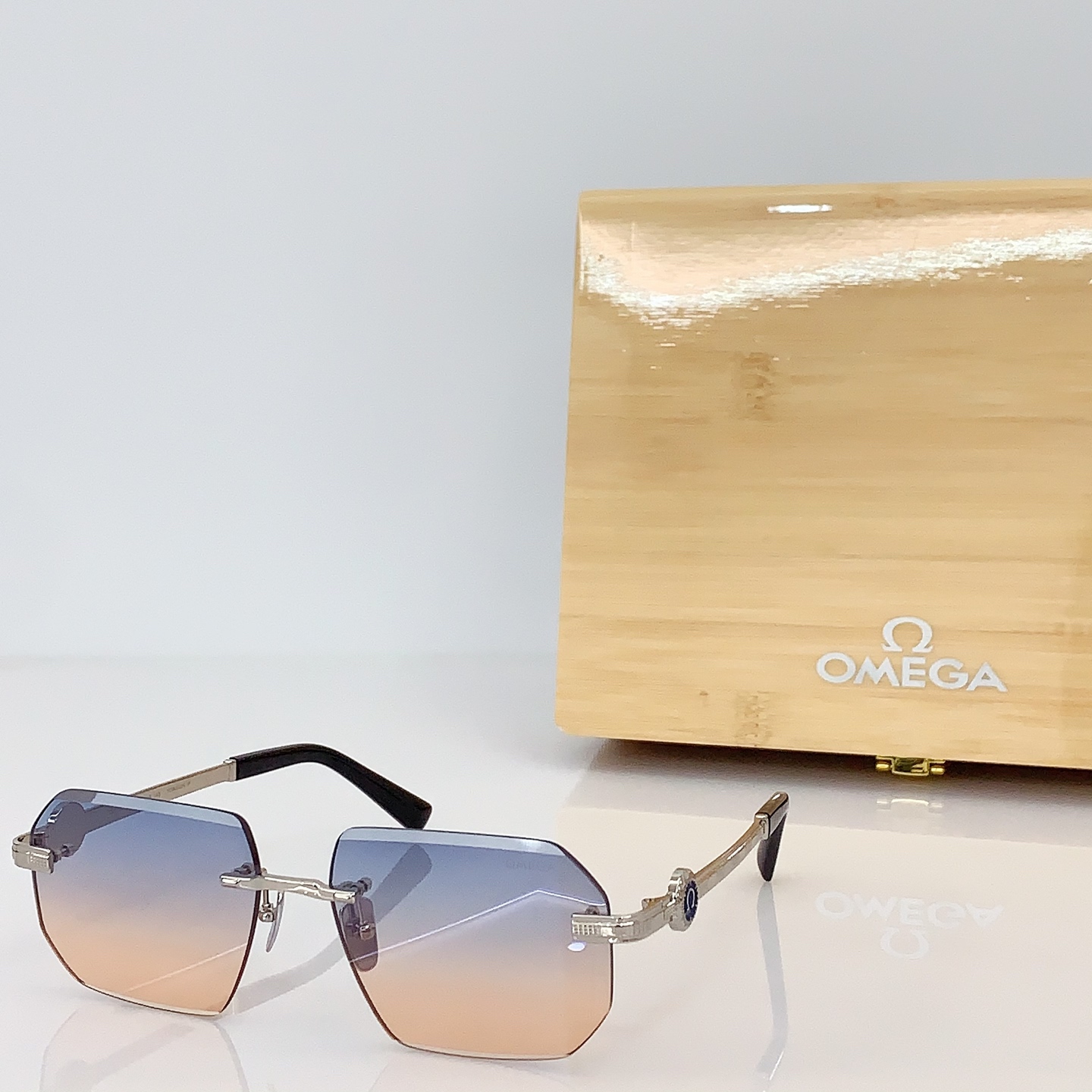 NO:954329,OMEGA MODELSS1333 SIZE58 mouth 16- 18K-TITANIUM titanium glasses sunglasses sunglasses, glasses, omega19860909OMEGA 欧米茄 MODELSS1333 SIZE58口16- 18K-TITANIUM 钛 眼镜墨镜太阳镜,眼镜,omega,glasses