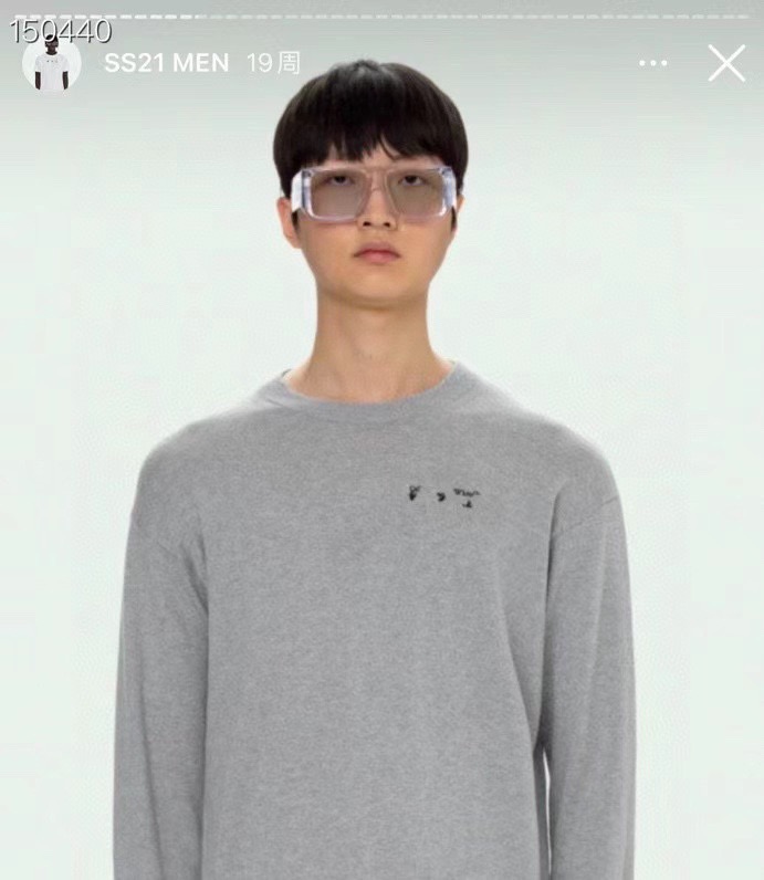 OFF WHITE  MODEL:OMRI013 SIZE:55口17-145  