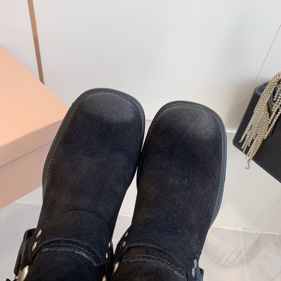 Miu Miu Haute Couture Classic Luxury Leather Shoe Loafer Shoes Ref 6