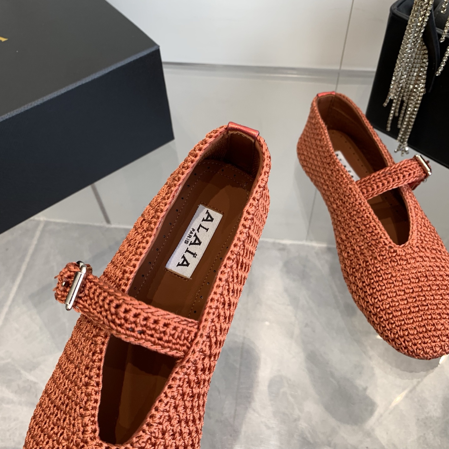 ALAIA Ballet Flats - French Elegance, Sweet Cool Style - Super Comfortable 6 i1740554745454 812 0 4