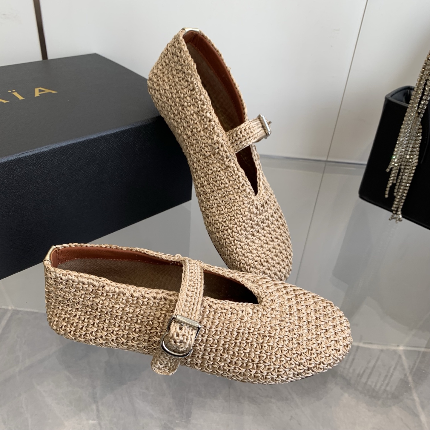 ALAIA 25AW Ballet Flats - French Elegance, Sweet & Cool Style 7 i1740554841450 7814 0 5
