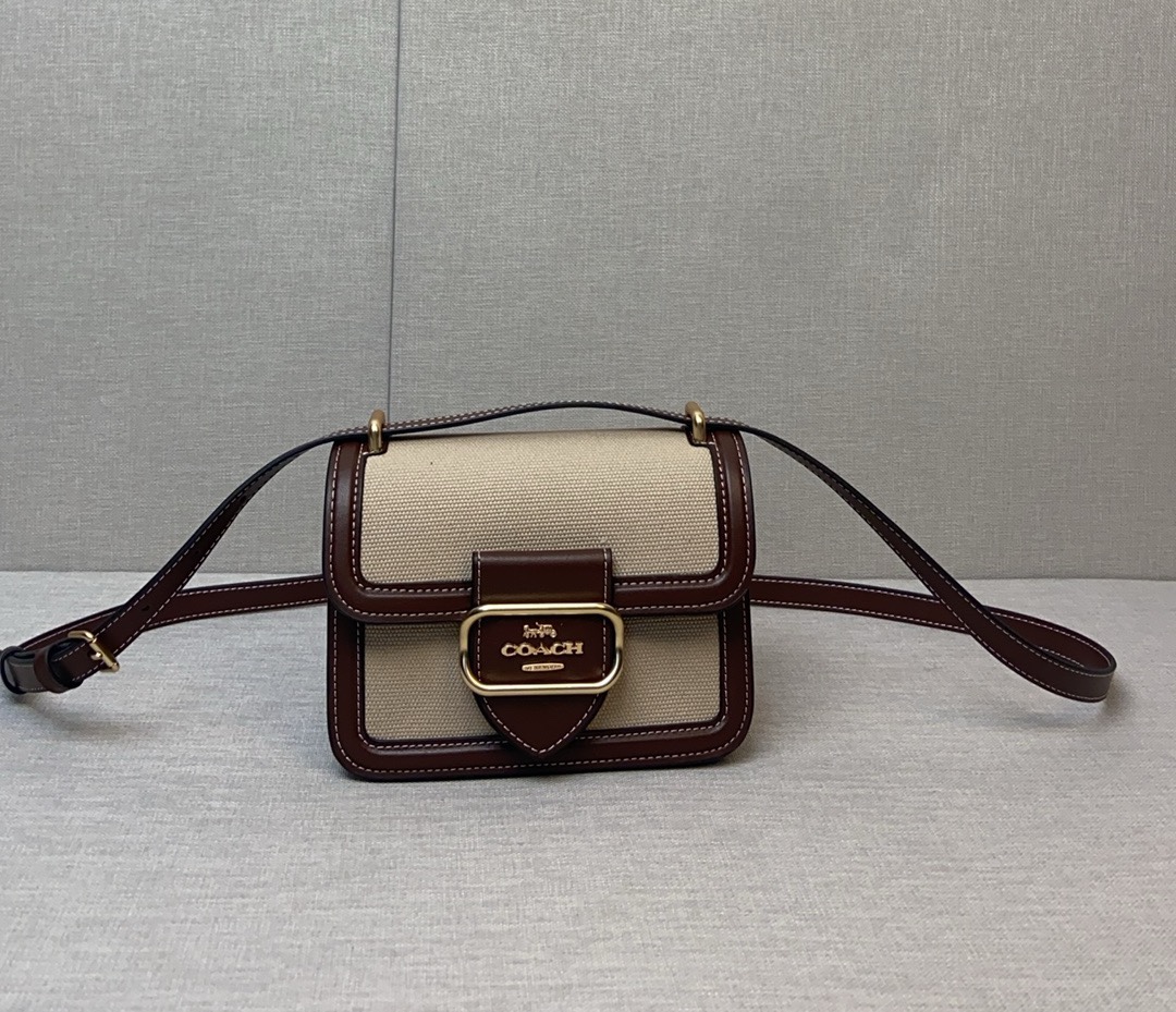 Coach Crossbody & Shoulder Bags Canvas Baguette