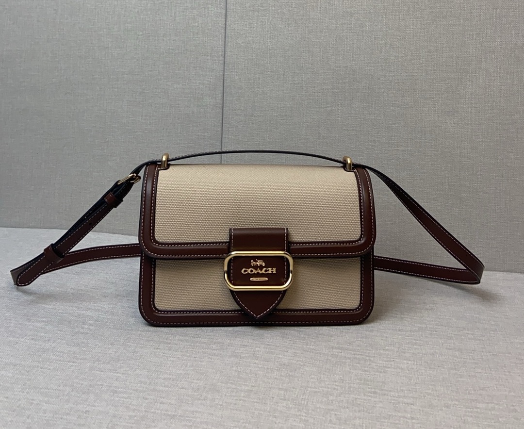 Coach Crossbody & Shoulder Bags Canvas Baguette