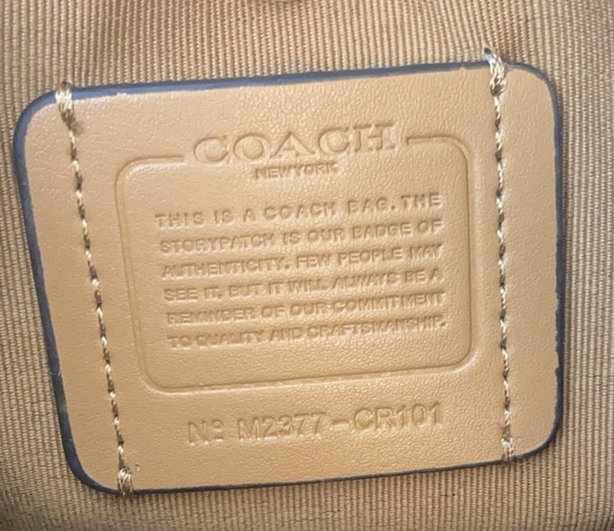 COACH | 4月新品CR101 滑板为灵感的棋盘格纹托特包