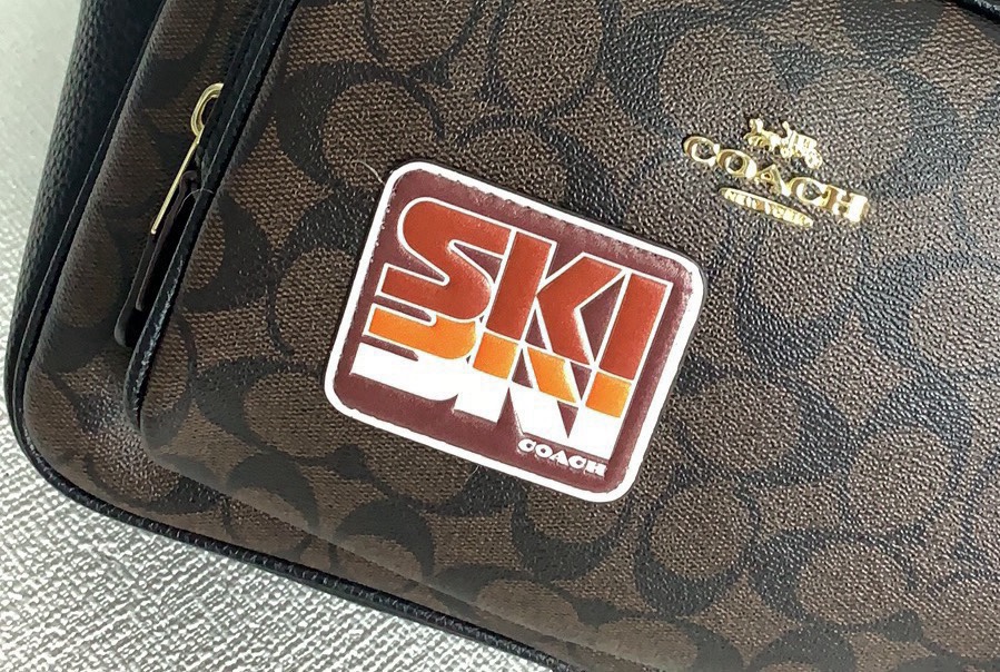 Coach NEW YORK CE595 12月新款 Ski滑雪运动徽章系列