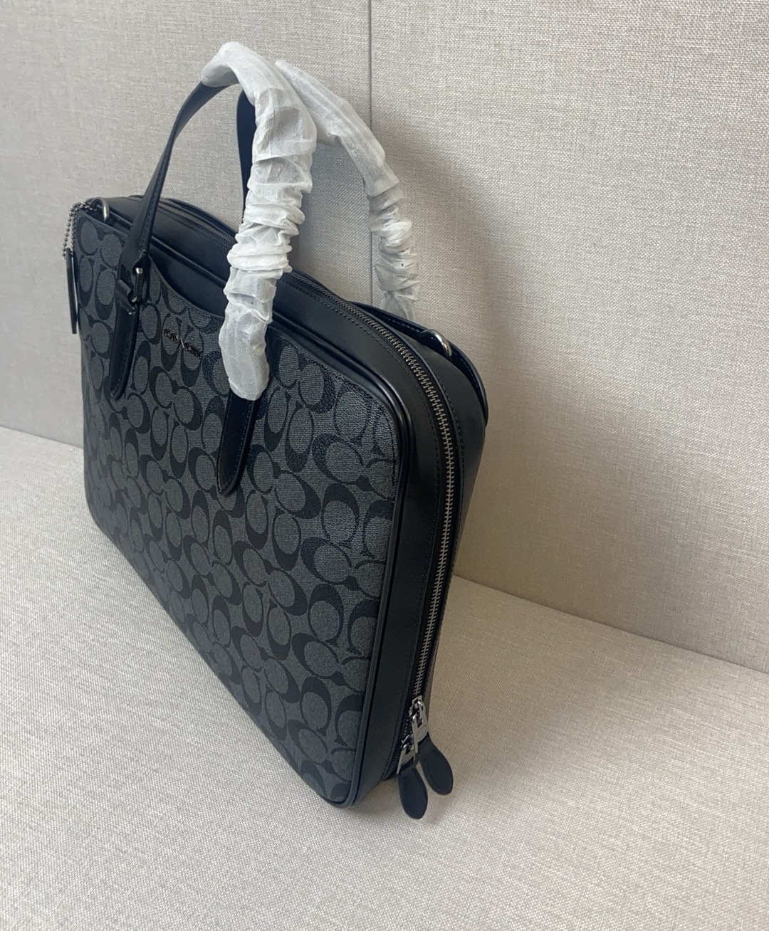 Coach coach/蔻驰新款 2024最新款 C8172 CQ036 男士公文包 大开口