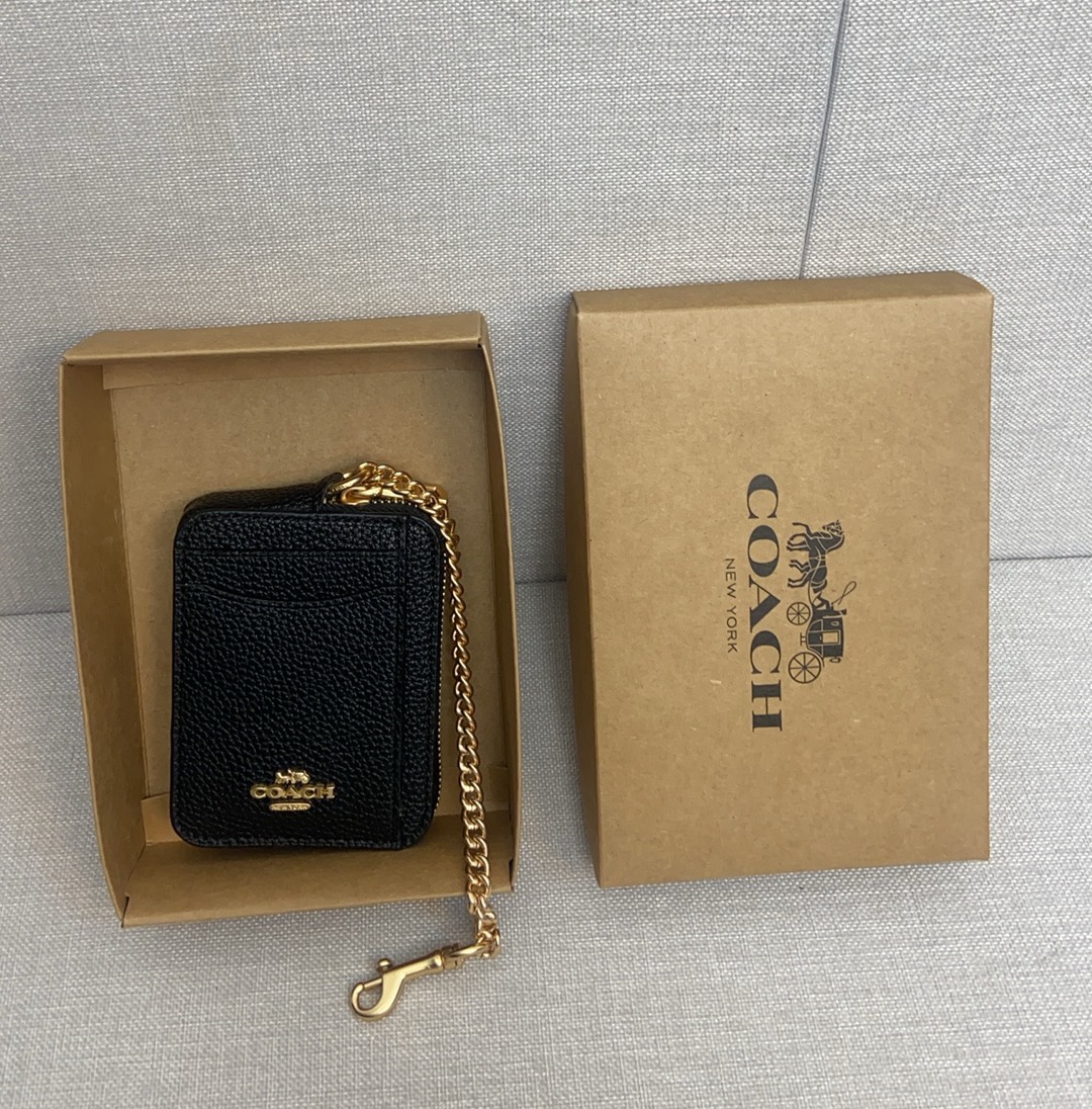 Coach Coach 9月新品 链条小卡包一共12个配色