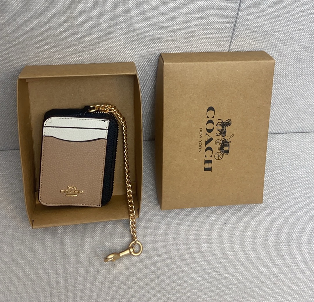 Coach Coach 9月新品 链条小卡包一共12个配色