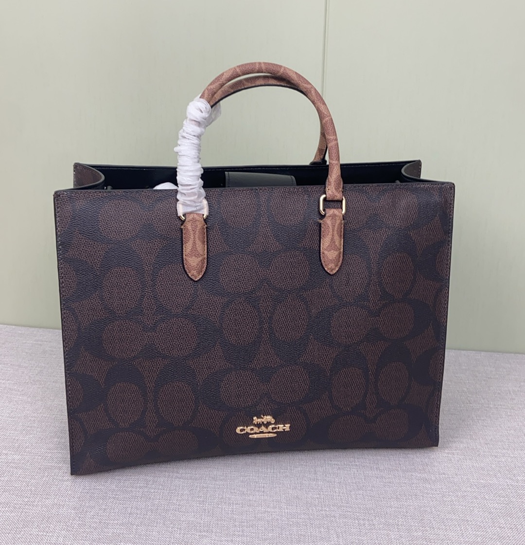 Maggie Tote シンプルデザインのトートバッグ - 2wayスタイル