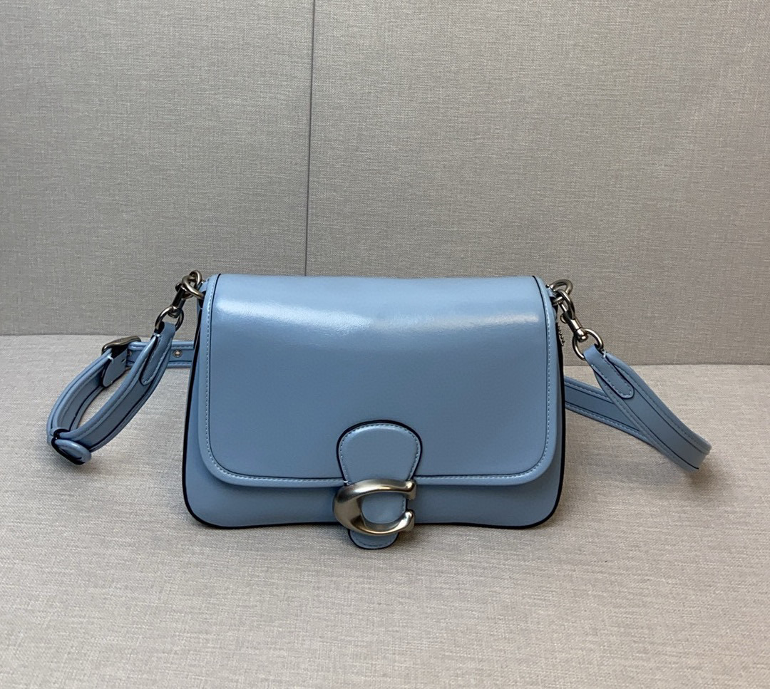 Coach Coach四月新品CR653 Softtabby油蜡皮真的提升质感的好手~黑色All black真的太酷辣 尺寸26/16