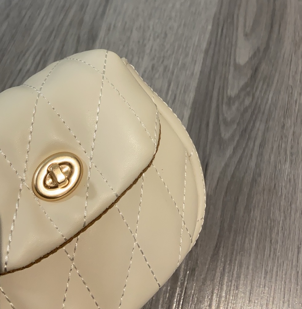 Coach ～ coach tumlock新款CZ018老花logo拼色卡包 可可爱爱的链条员8小废包