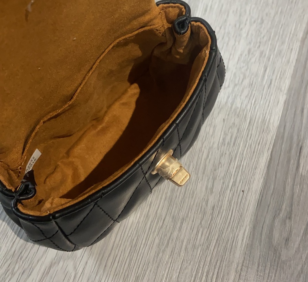 Coach ～ coach tumlock新款CZ018老花logo拼色卡包 可可爱爱的链条员8小废包