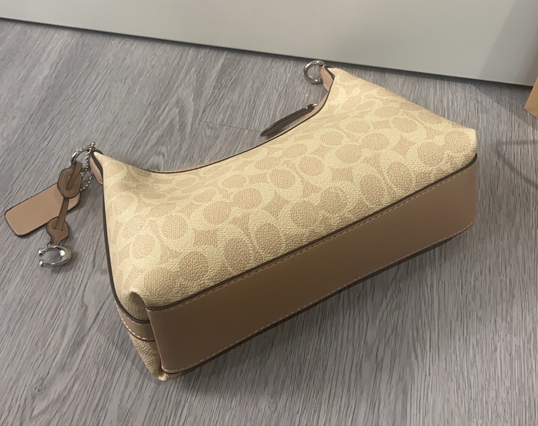 Coach Coach 2025NEW CAM26新品 抢先看 Juliet 焦糖色老花腋下斜