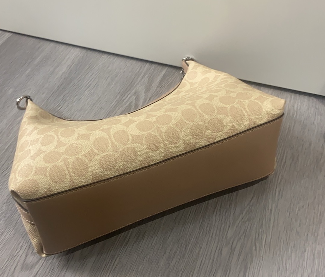 Coach Coach 2025NEW CAM23新品 抢先看 Juliet 焦糖色老花腋下斜