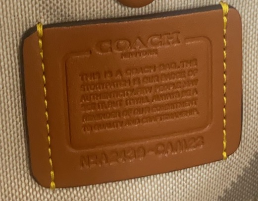 Coach Coach 2025NEW CAM23新品 抢先看 Juliet 焦糖色老花腋下斜