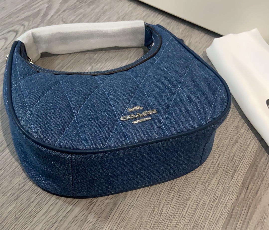 Coach Coach4月新品CAK89 Carmen最新牛仔丹宁布