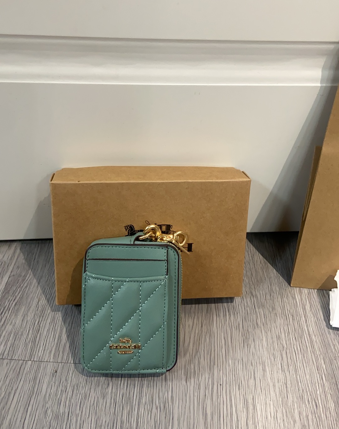 Coach Coach 9月新品 链条小卡包一共12个配色