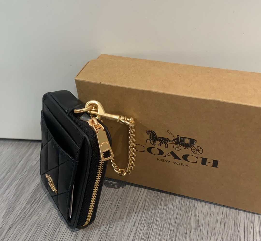 Coach Coach 9月新品 链条小卡包一共12个配色