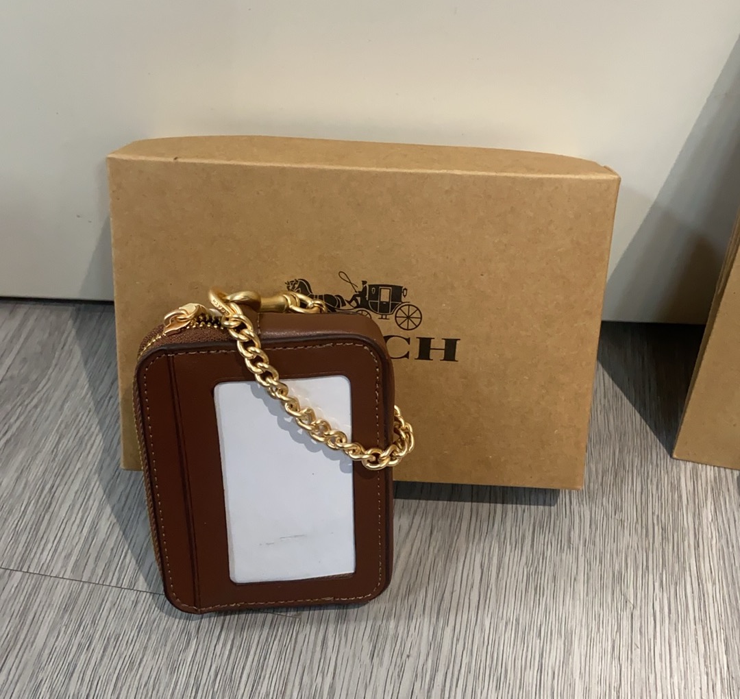 Coach Coach 9月新品 链条小卡包一共12个配色