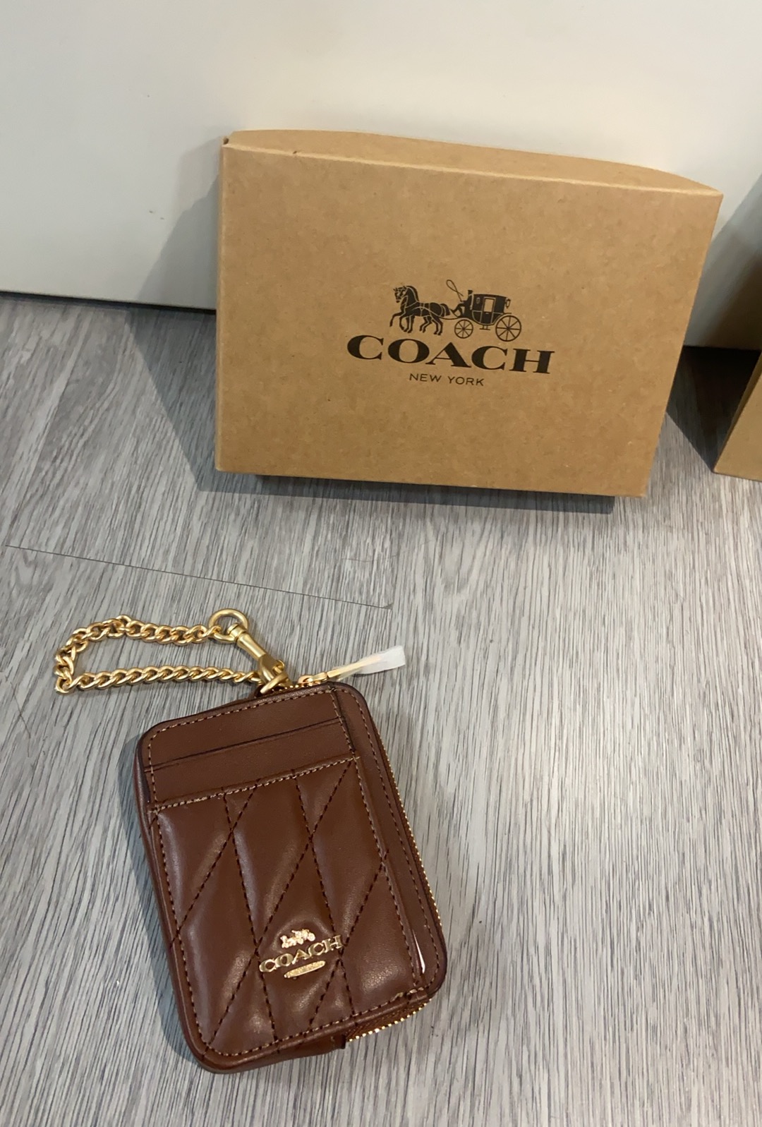 Coach Coach 9月新品 链条小卡包一共12个配色