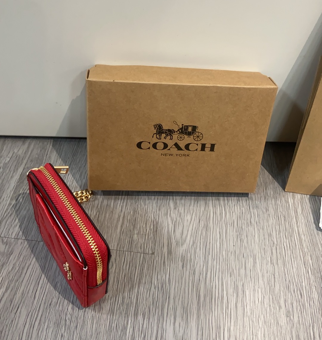 Coach Coach 9月新品 链条小卡包一共12个配色