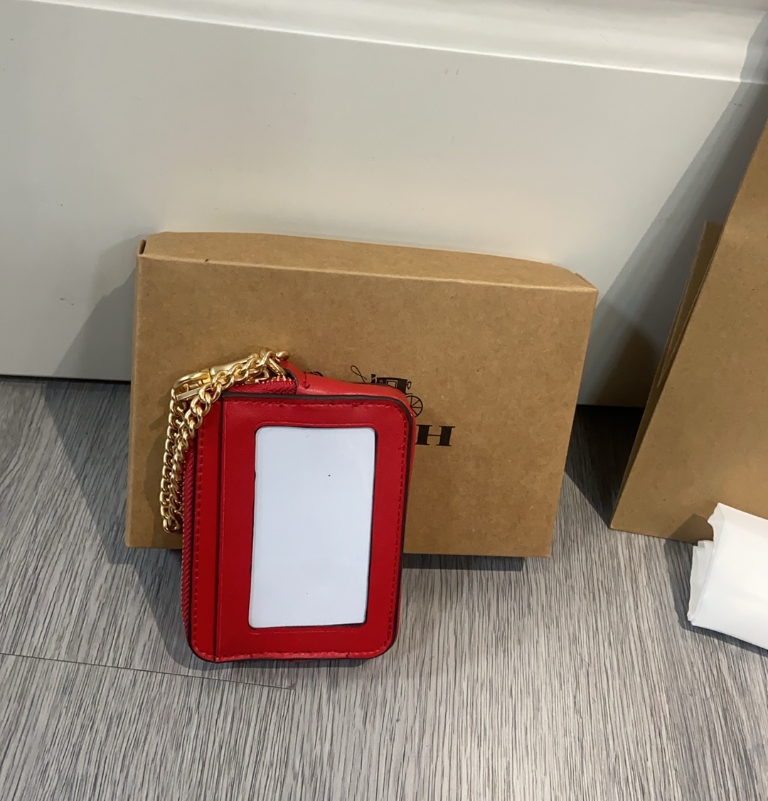 Coach Coach 9月新品 链条小卡包一共12个配色