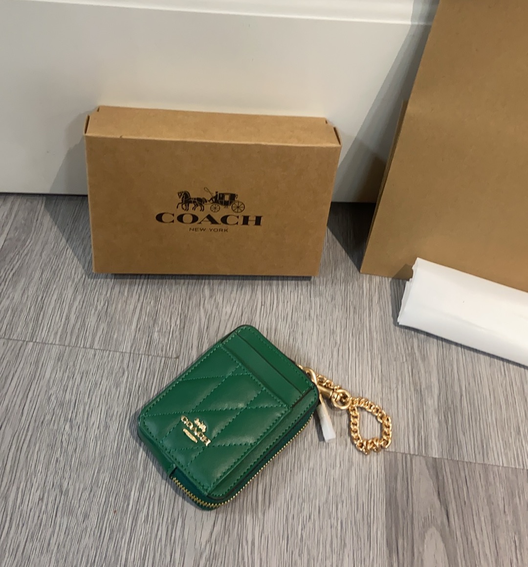 Coach Coach 9月新品 链条小卡包一共12个配色