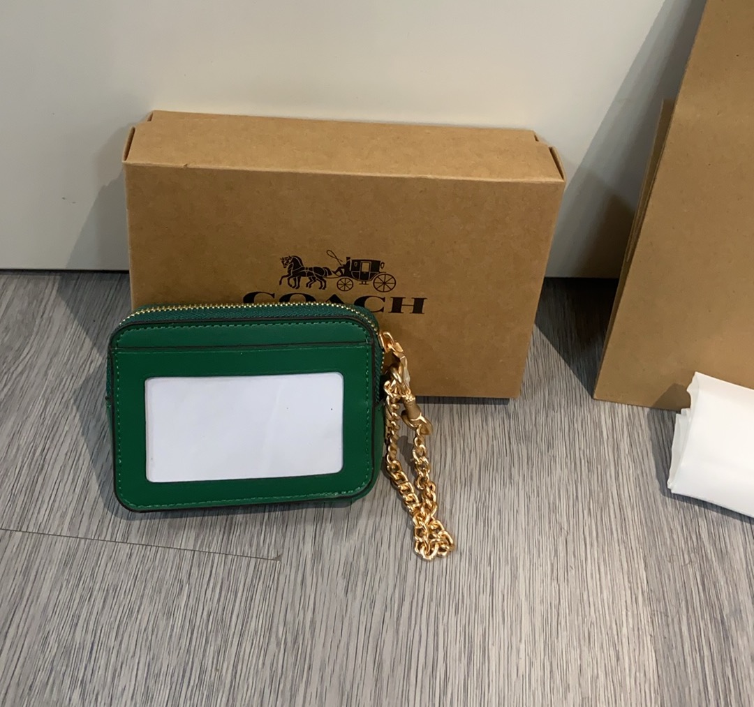 Coach Coach 9月新品 链条小卡包一共12个配色