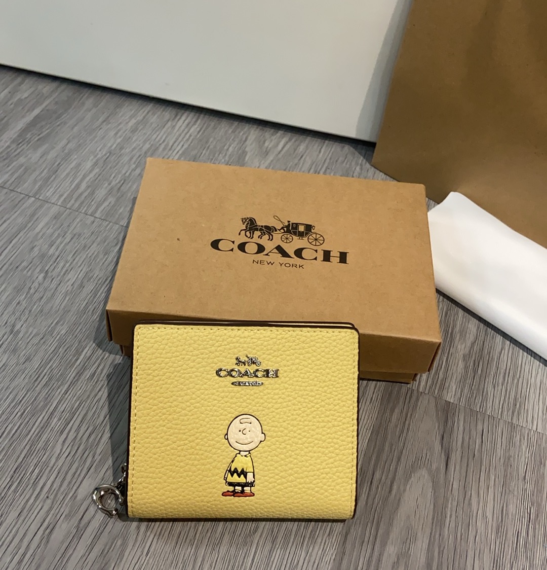 Coach Coachx史努比联名系列太可爱啦CBN91