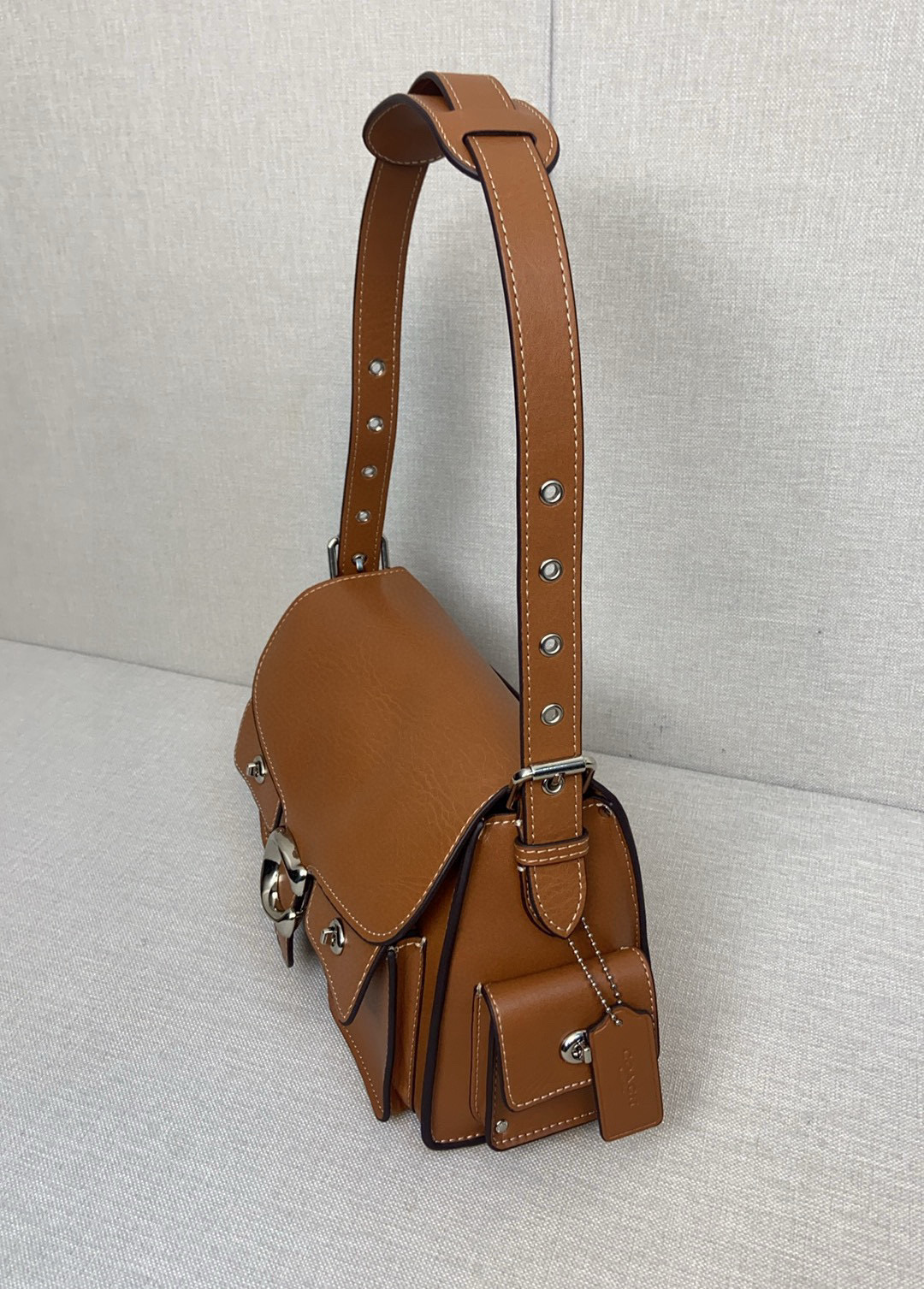 Coach 10月新品CU124 Coach也有机车风