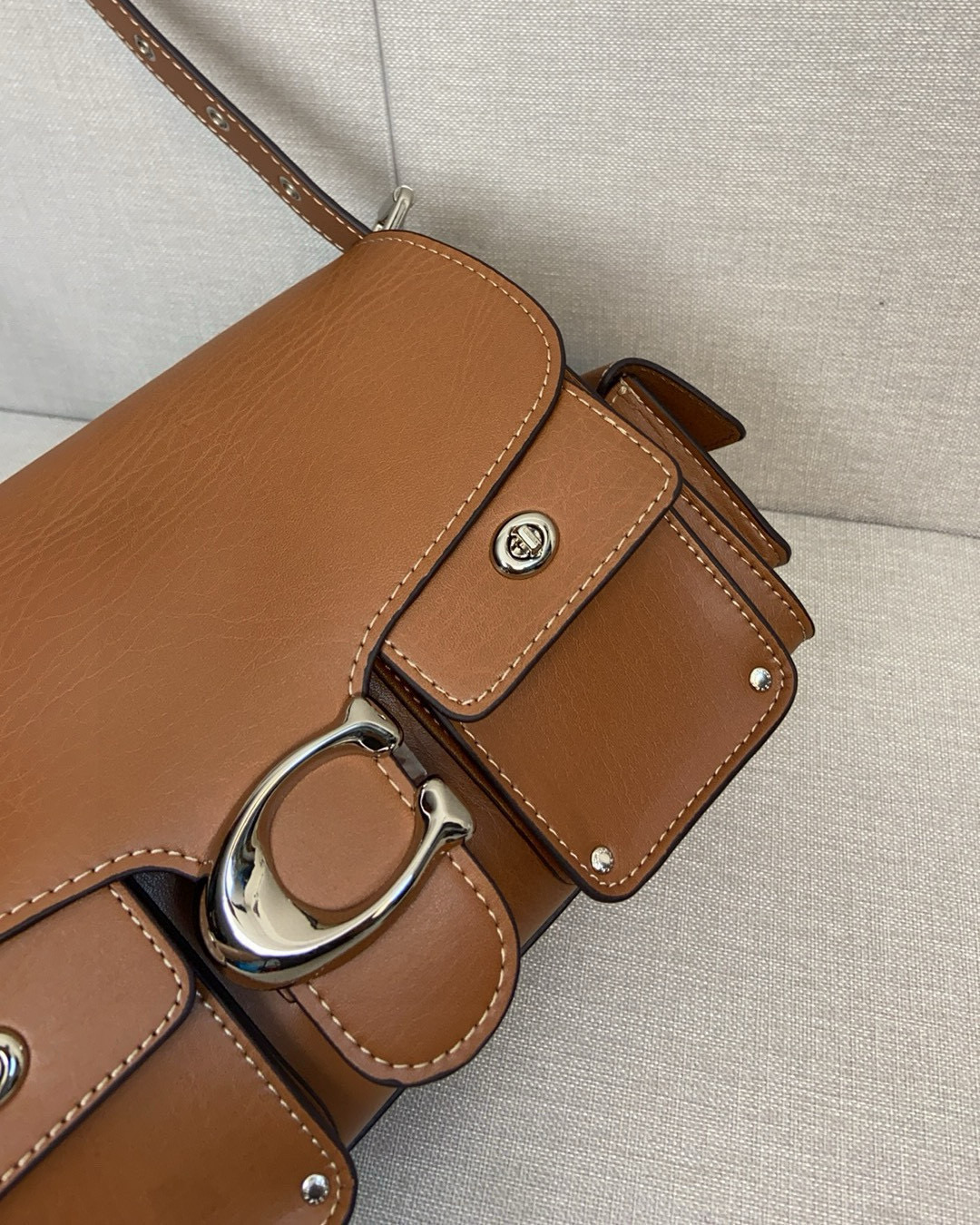 Coach 10月新品CU124 Coach也有机车风