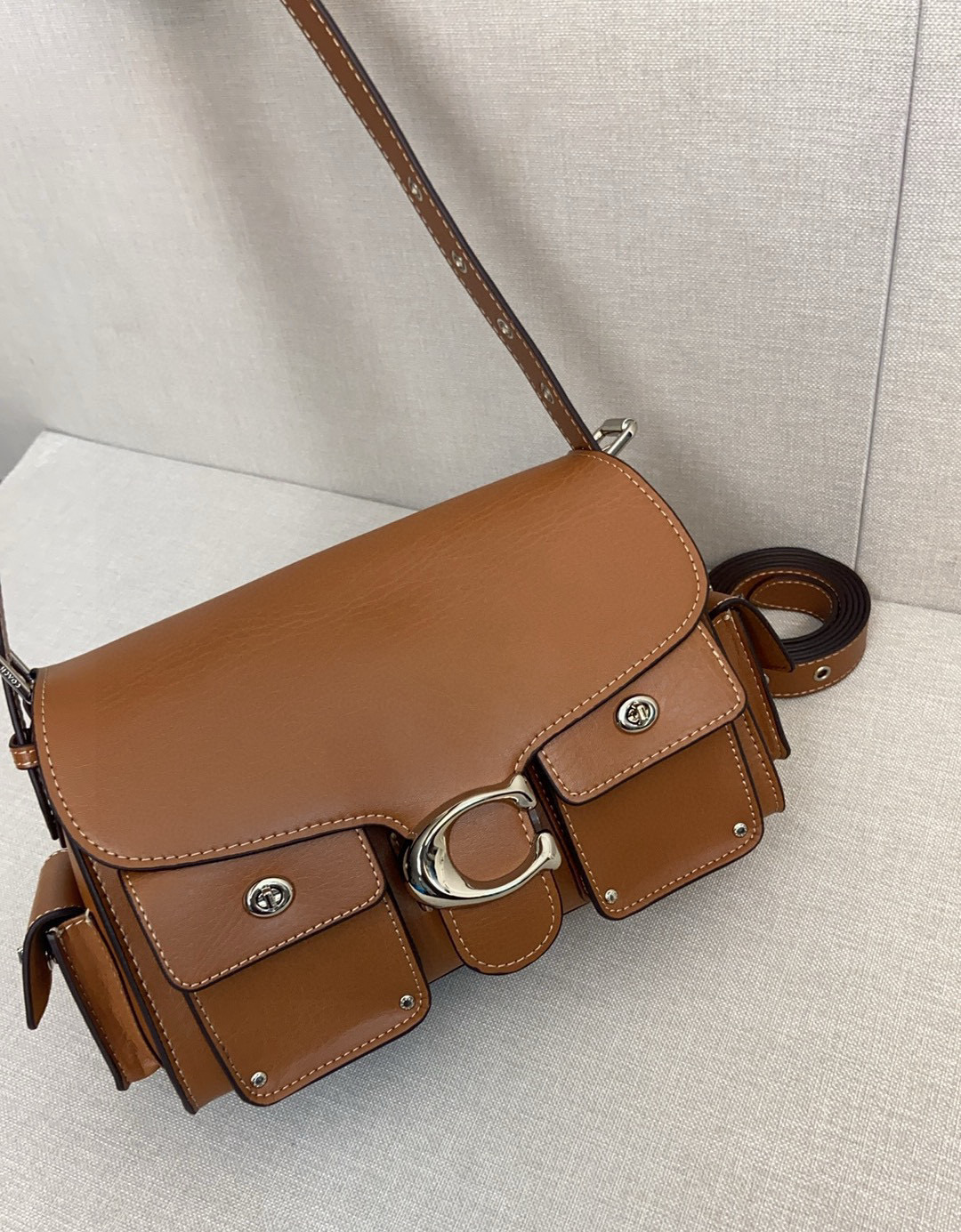 Coach 10月新品CU124 Coach也有机车风