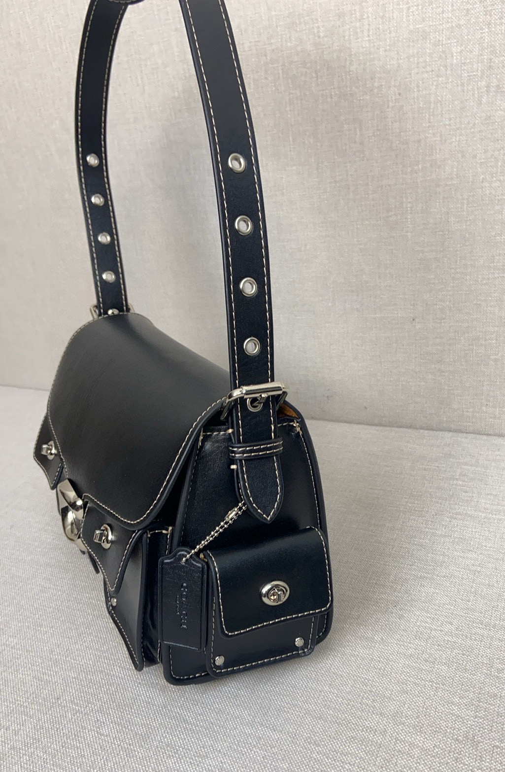 Coach 10月新品CU124 Coach也有机车风