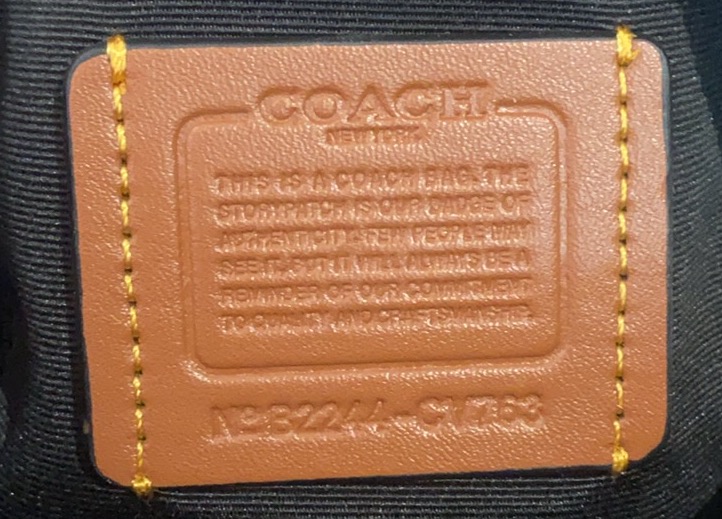 Coach 新色【新款】COACH蔻驰CV763奥莱WEST牛皮男款斜背包胸包